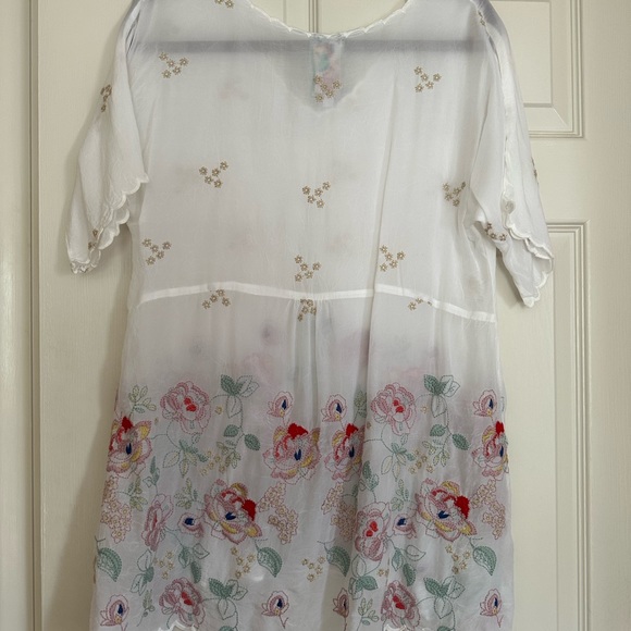 NWOT Johnny Was Gorgeous Embroidered Tunic Top - Picture 4 of 7